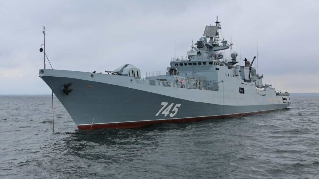 Ucrania asegura haber atacado con un misil una fragata rusa situada en el Mar Negro