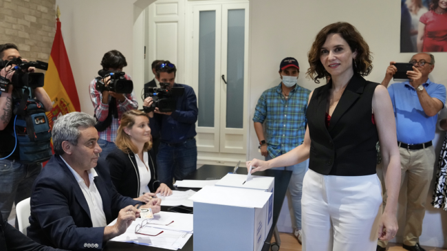 Ayuso, refrendada como candidata única a liderar el PP de Madrid con el 99,73% de los votos
