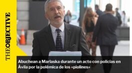 Abuchean a Marlaska durante un acto con policías en Ávila por la polémica de los «piolines»