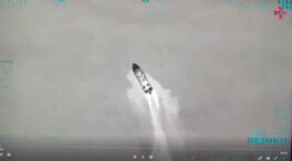 (VÍDEO) Ucrania afirma que ha destruido dos barcos rusos en el mar Negro