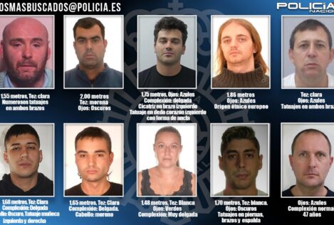 Un británico lidera la lista de los diez fugitivos más buscados por la Policía: ningún etarra en el listado