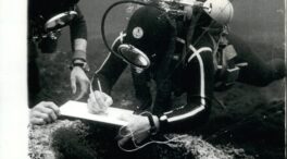 Recuperan del mar en La Coruña un ancla lítica, probablemente de la época romana