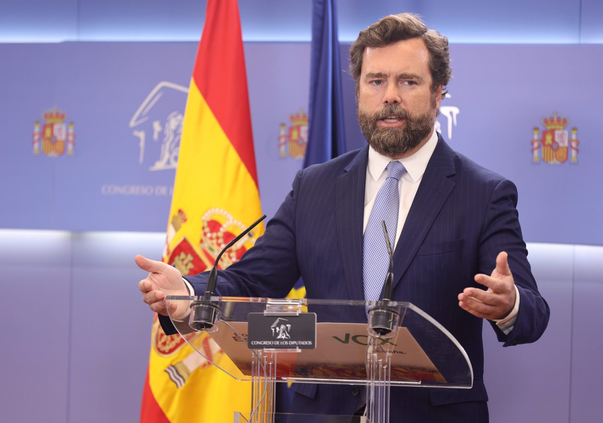 Vox tilda la declaración de Bolaños sobre Pegasus de «esperpéntica»