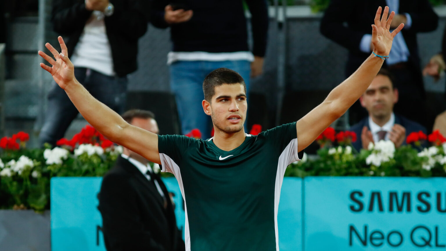 Rafa Nadal y Carlos Alcaraz se enfrentarán en cuartos de final en el Mutua Madrid Open
