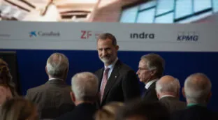 El Rey defiende que «España no puede quedarse atrás» en innovación