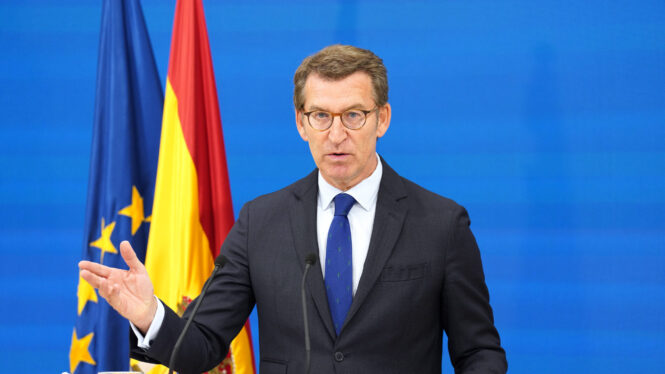 Feijóo aplaude el programa de Rueda, en el que ve «orientada» la próxima legislatura