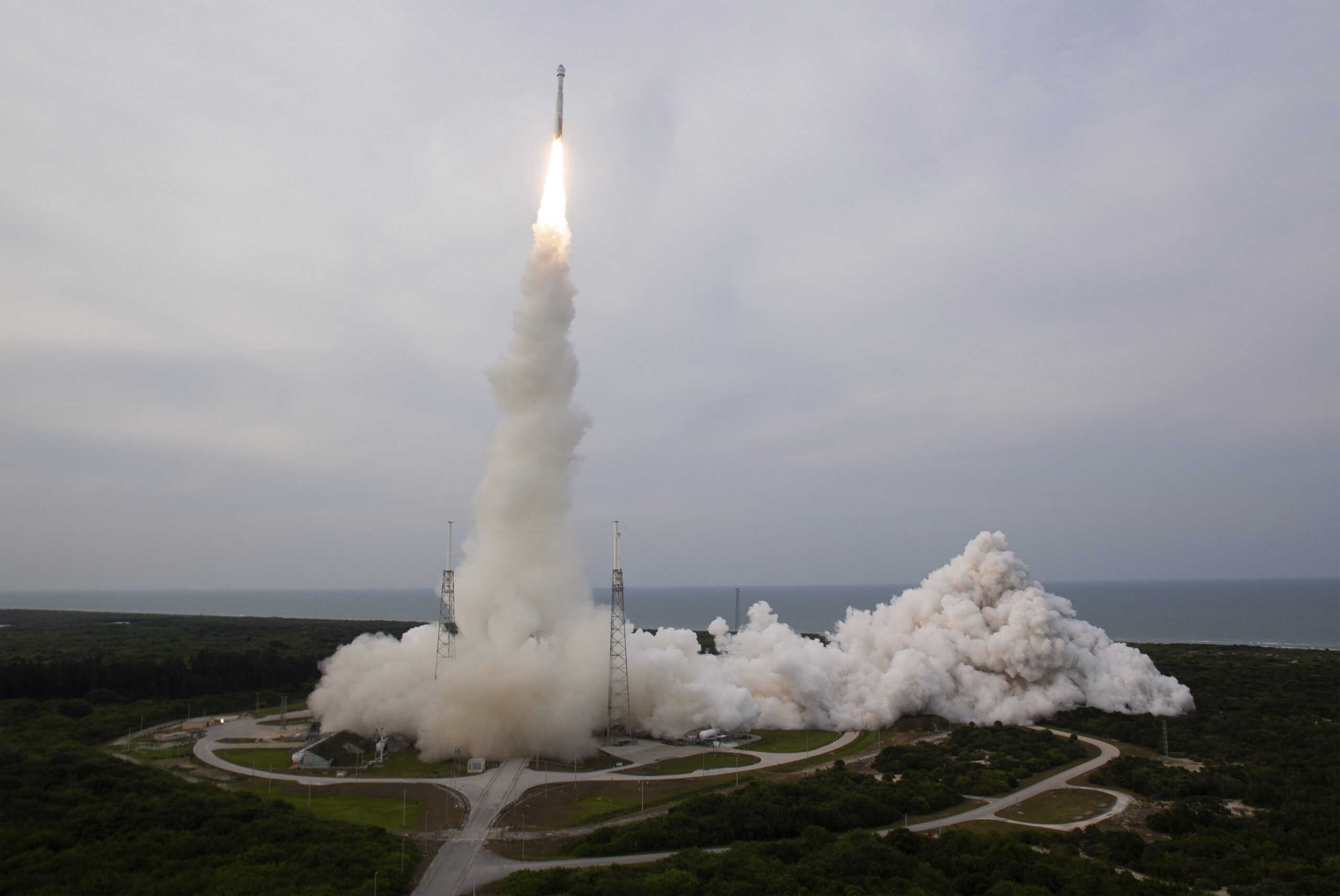 La nave Starliner, en ruta a la Estación Espacial