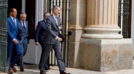 Felipe VI visita La Granja de San Ildefonso junto al Real Instituto Elcano