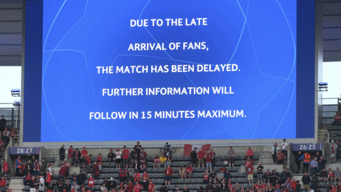 La UEFA cifra en 2.800 el número de «entradas falsas escaneadas» en la final de París 