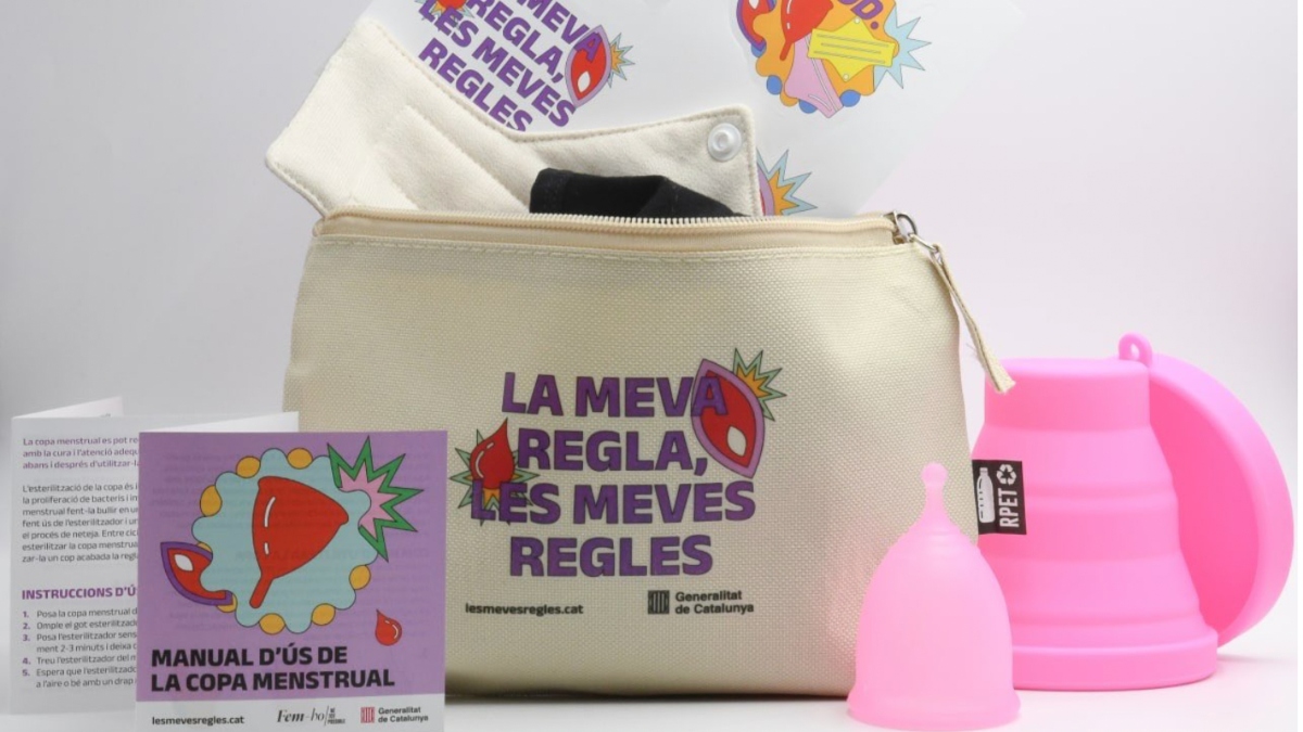 Tumban parte del megacontrato del Govern para repartir bragas y copas menstruales gratis