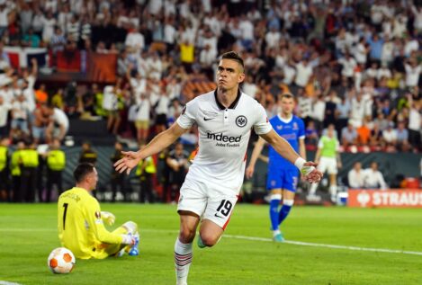El Eintracht de Frankfurt, campeón de la Europa League en los penaltis