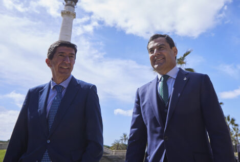 Cuatro diputados andaluces de Ciudadanos piden el voto para Juanma Moreno en el 19-J