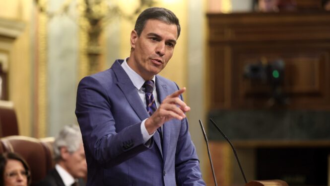 Pedro Sánchez crispa