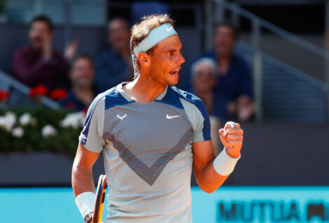 Rafa Nadal se clasifica a cuartos del Masters de Madrid tras vencer a Goffin