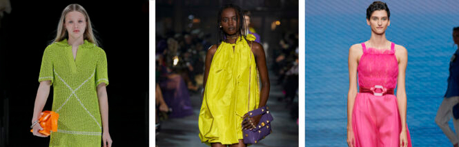 ¡Toma vitamina! Las firmas de lujo te enseñan cómo vestir con los colores más ácidos