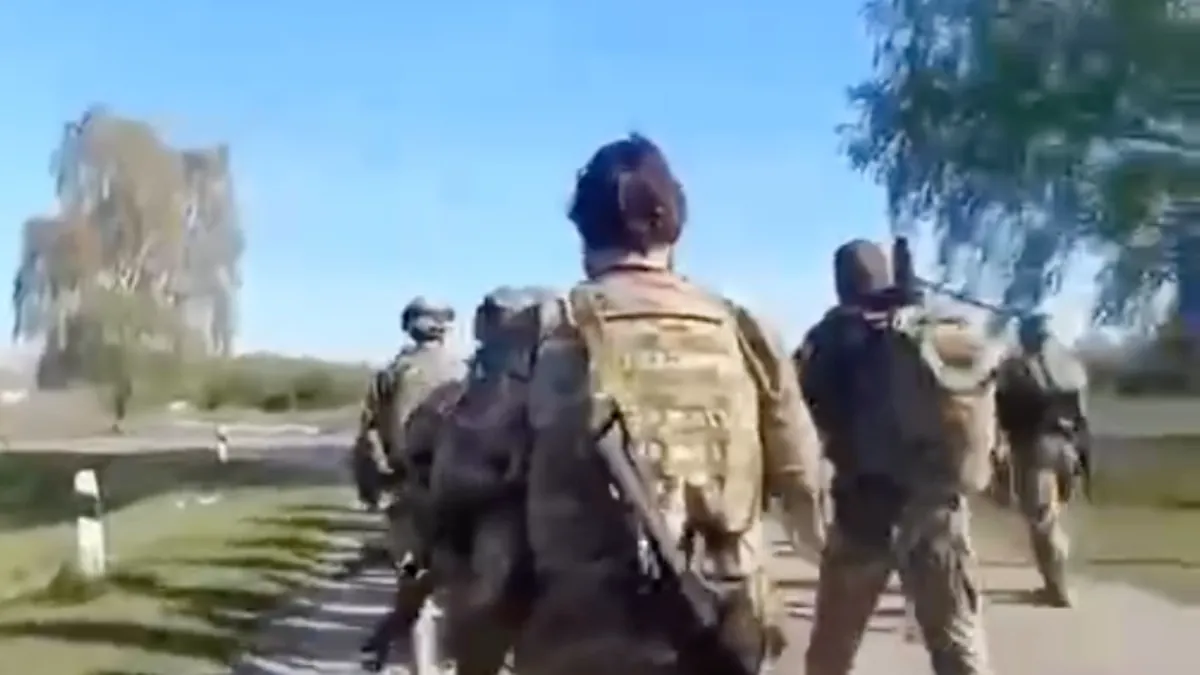 El himno de la Legión suena entre los voluntarios extranjeros que luchan en Ucrania