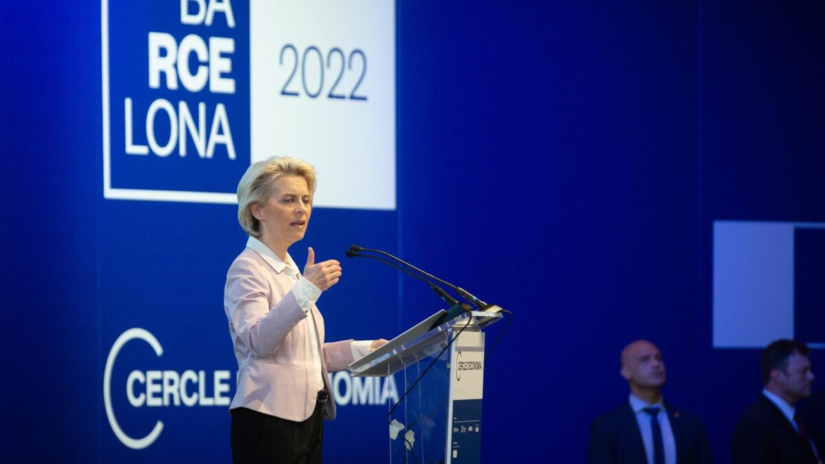 Von der Leyen fija como prioridad la conexión de gas entre Portugal, España y Francia