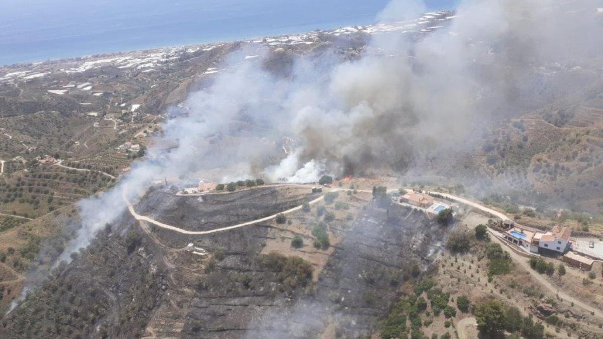 Declarado un nuevo incendio en la provincia de Málaga