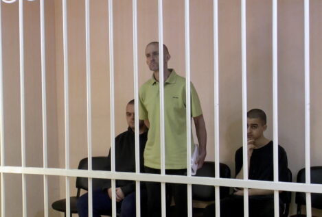 Un tribunal prorruso de Donetsk condena a muerte a dos británicos y a un marroquí