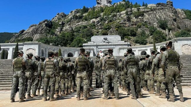 Los militares se colaron en el Valle de los Caídos sin saberlo Patrimonio ni los benedictinos