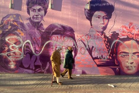 El mural feminista de Ciudad Lineal es vandalizado de nuevo