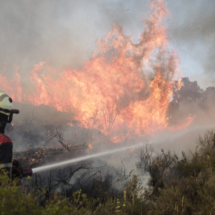 Varios incendios sacuden España, en imágenes