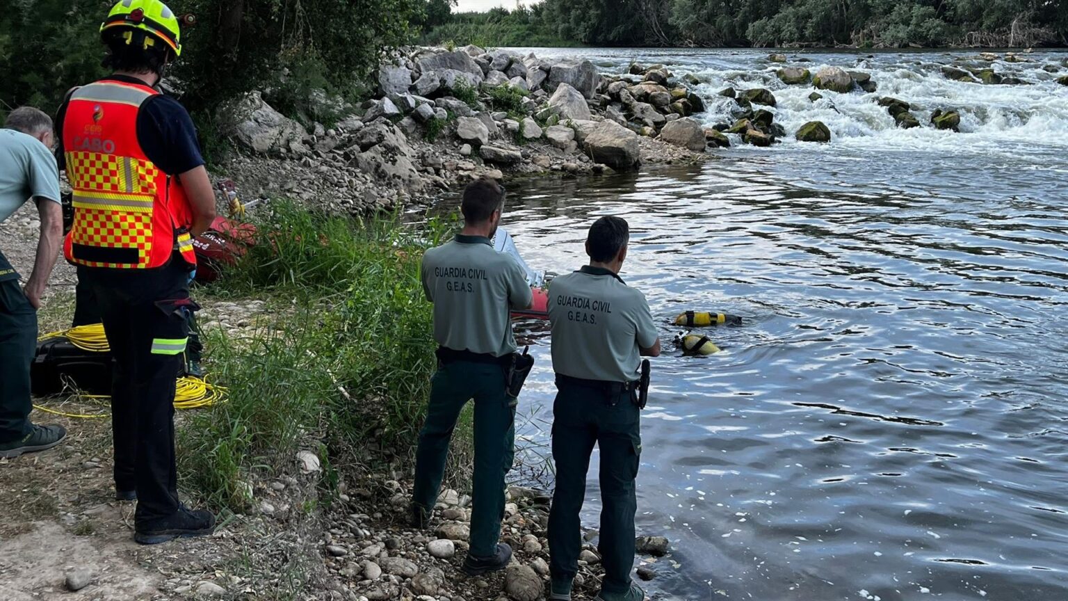 Localizan el cuerpo sin vida de un menor de 13 años desaparecido en el entorno del río Ebro