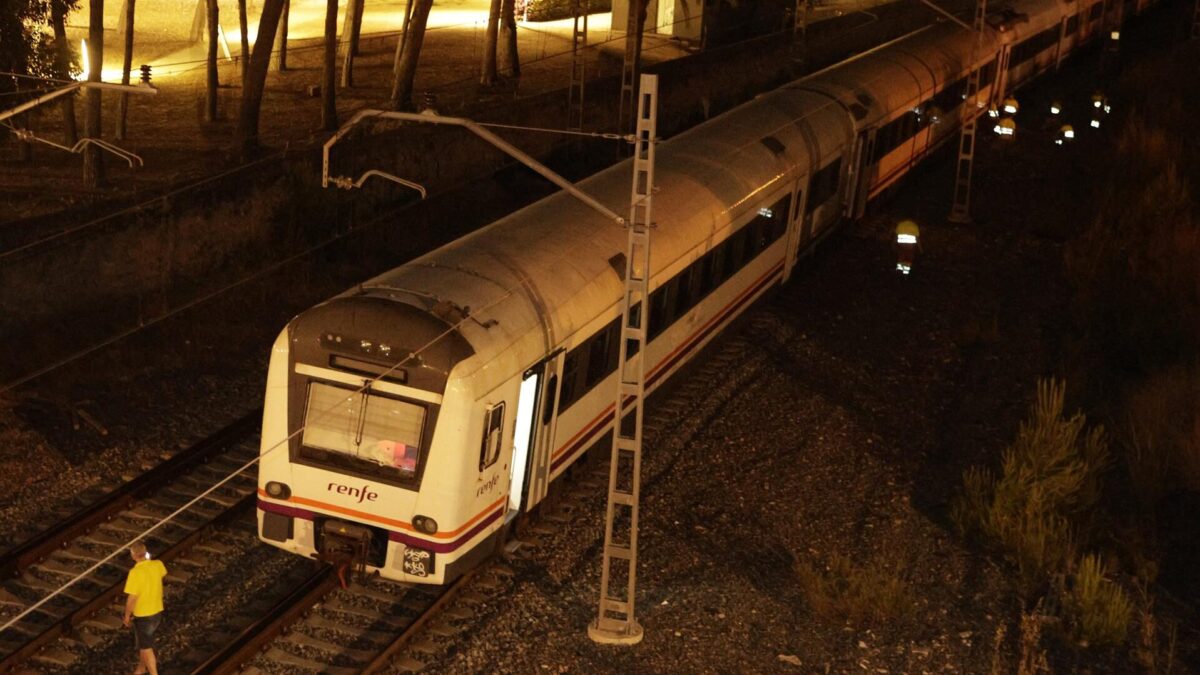 Cinco heridos graves un choque de trenes en Tarragona