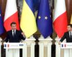 Macron asegura a Zelenski que entregará más armamento pesado a Ucrania