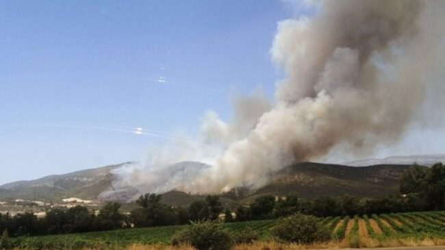 La Generalitat solicita el apoyo de la UME en el incendio de Artesa (Lérida)