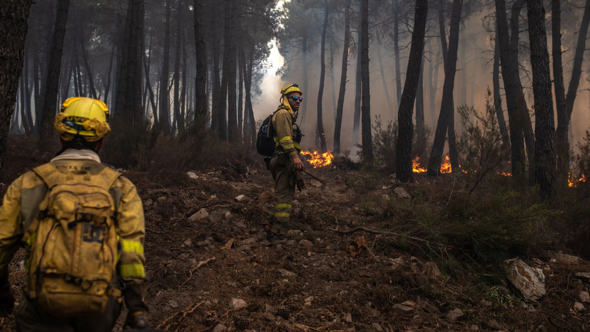 El incendio de Zamora arrasa más de 25.000 hectáreas y continúa fuera de control