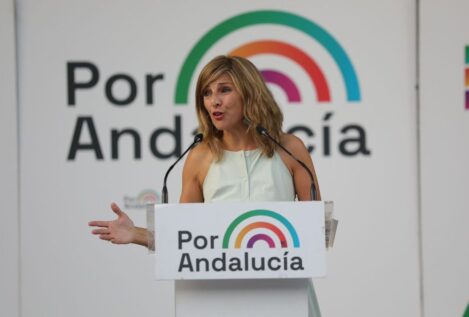 Yolanda Díaz entra en la campaña andaluza y afirma estar «dispuesta a dar un paso para ganar España»