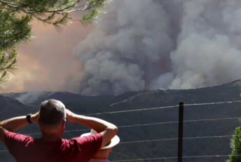 Autorizan la vuelta de la mayoría de desalojados en Benahavís (Málaga) por el incendio