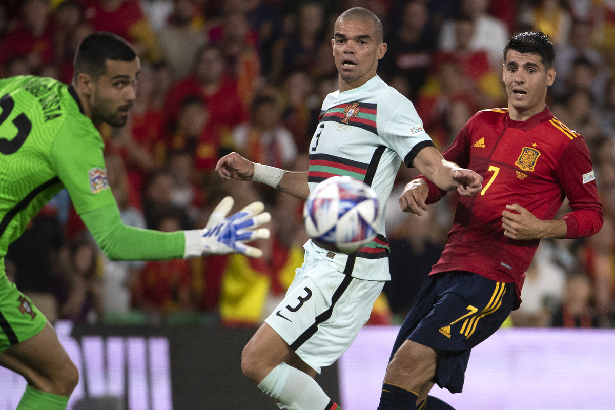 España arranca la Liga de Naciones con un empate ante Portugal