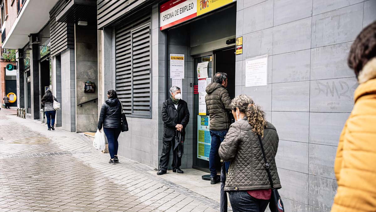 España lidera la tasa de paro de la eurozona: 13,3% frente al 6,8% de media