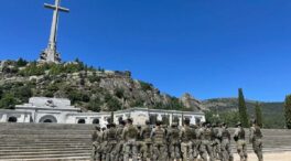 El Ejército de Tierra investiga la bendición de una compañía en el Valle de los Caídos
