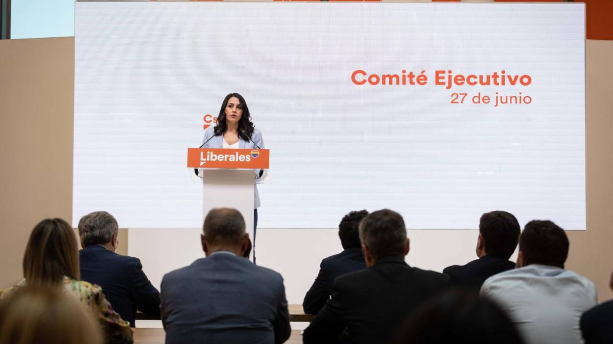 Arrimadas Ciudadanos Comité Ejecutivo