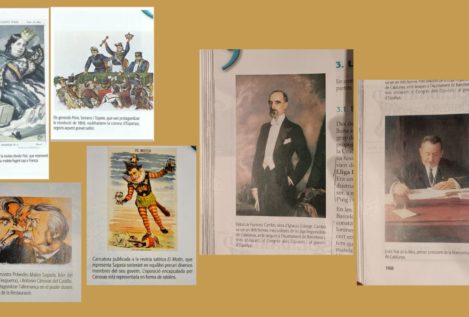 Así se burlan de la monarquía y de España los libros de Historia de los colegios de Cataluña