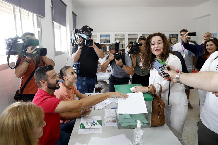 Inmaculada Nieto, de Adelante Andalucía, cadidata a las elecciones de Andalucía 2022