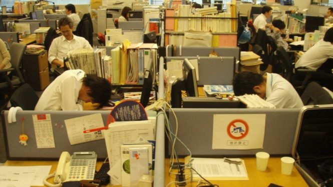 El país de la siesta no es España, es Japón