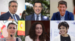 Los seis candidatos andaluces afrontan este lunes en Canal Sur su segundo y último debate