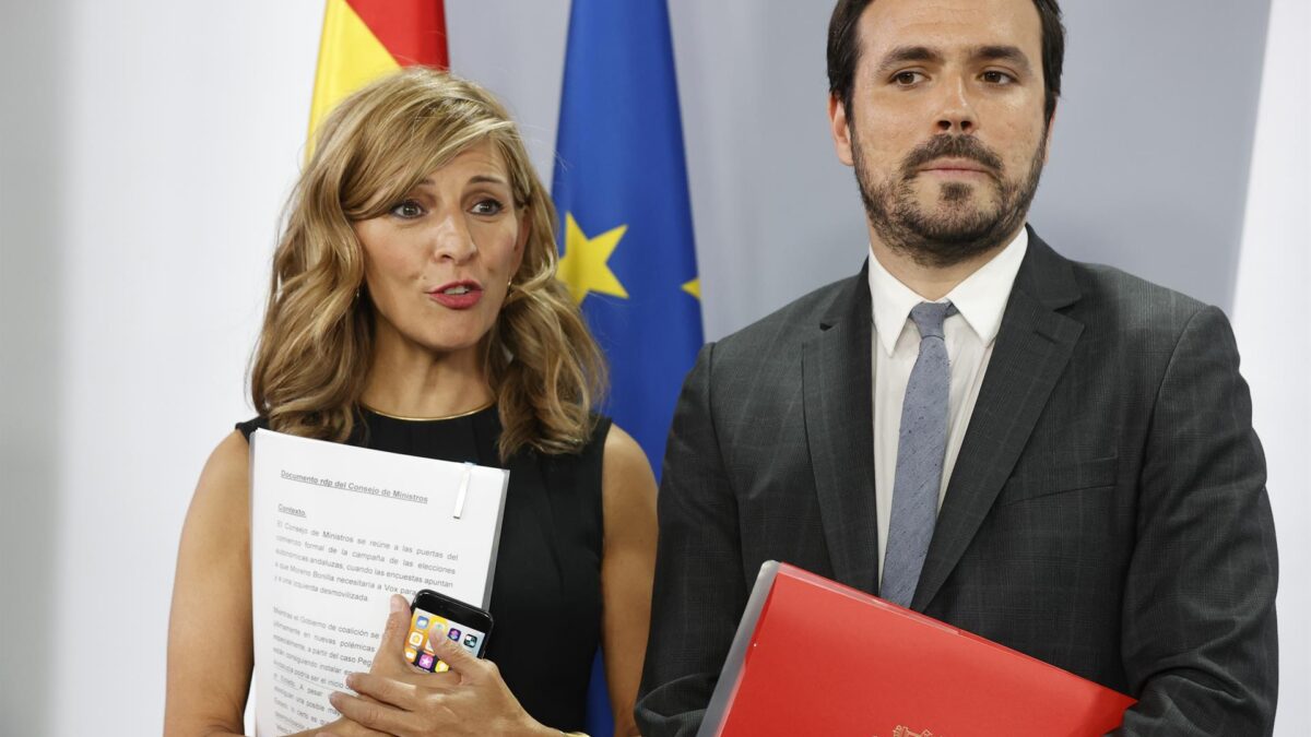 El descuido de Yolanda Díaz que evidencia el electoralismo de los fondos para Andalucía: «La izquierda está desmovilizada»