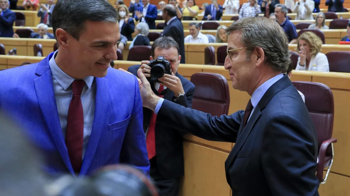 Feijóo ofrece a Sánchez un plan anticrisis que «funcione» y el presidente acusa al PP de «estorbar»