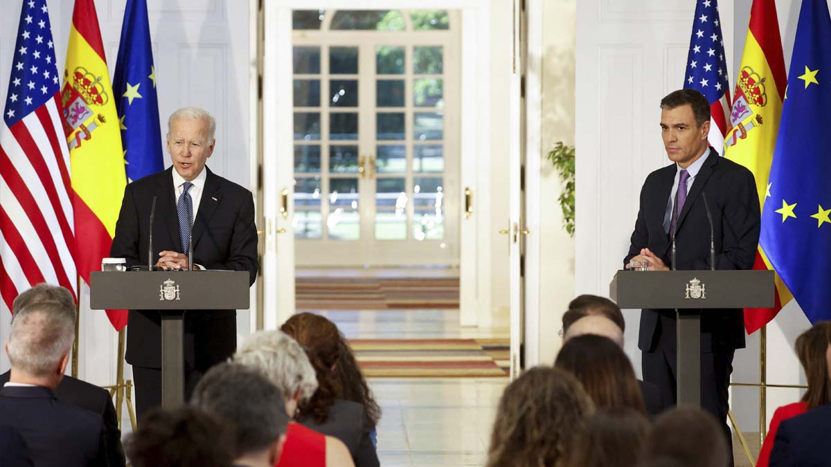 Sánchez y Biden acuerdan cooperar contra la inmigración irregular en el norte de África