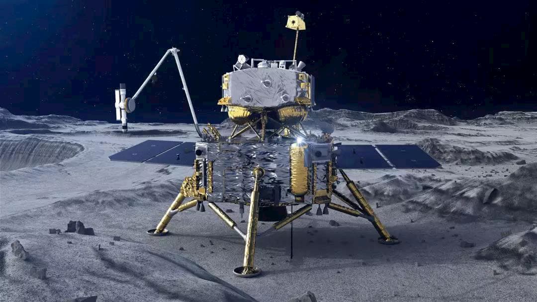 China encuentra minerales de alta presión en muestras recogidas en la Luna