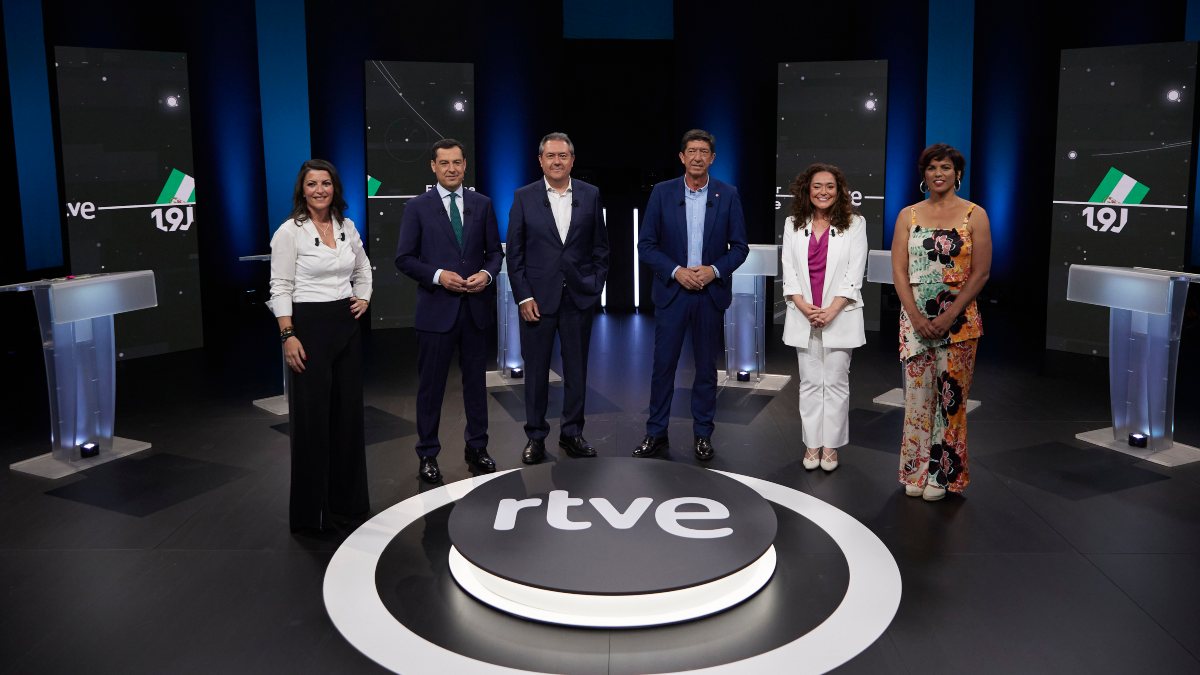 Segundo debate electoral de Andalucía: horario, claves y dónde verlo