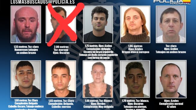 Detienen en Madrid a uno de los diez fugitivos más buscados en España