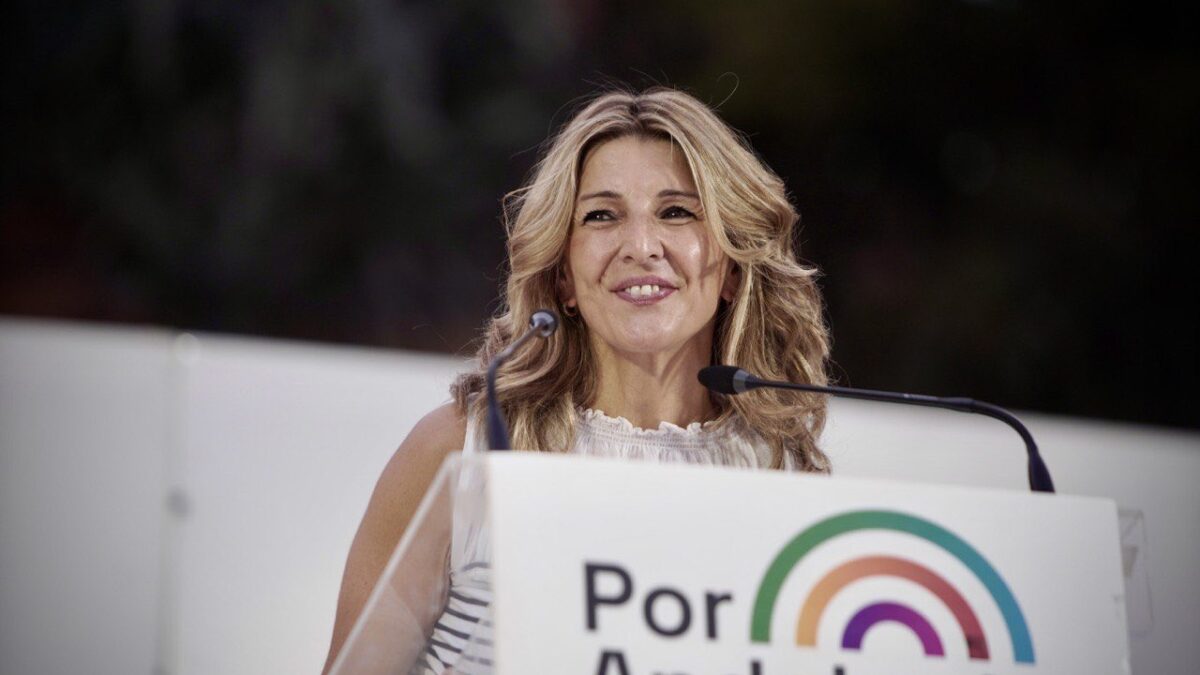 Yolanda Díaz pide a los socialistas indecisos que den una oportunidad a Por Andalucía