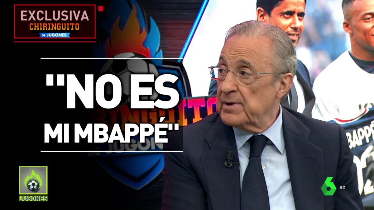 (VÍDEO) Florentino Pérez se sincera por fin sobre Mbappé y su ‘no’ al Madrid: «Si es así mejor que se quede en el PSG»