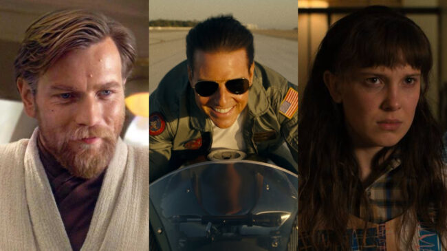 'Top Gun: Maverick', 'Stranger Things' y 'Obi-Wan Kenobi' evidencian la apuesta de los estudios por la nostalgia